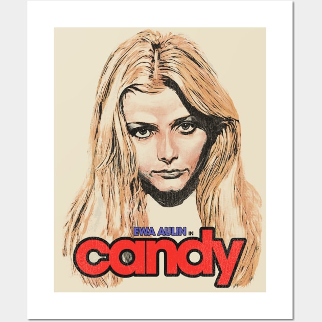 Ewa Aulin in Candy Wall Art by darklordpug